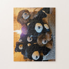Korb der Bären Puzzle, 28 cm x 35,5 cm, 252 Teile Puzzle