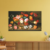 Korb der Blume, 1625 Leinwanddruck (Insitu (Wohnzimmer))