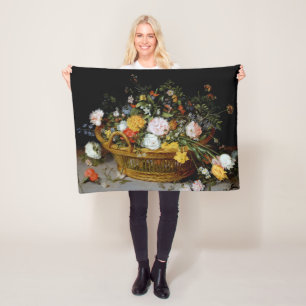 Korb der Blume, Jan Brueghel der Jüngere Fleecedecke