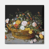 Korb der Blume, Jan Brueghel der Jüngere Magnet (Vorne)