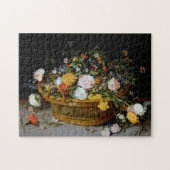 Korb der Blume, Jan Brueghel der Jüngere Puzzle (Horizontal)