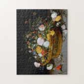 Korb der Blume, Jan Brueghel der Jüngere Puzzle (Vertikal)
