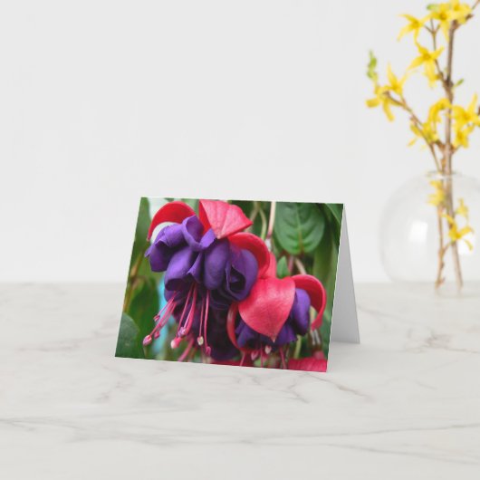 Korb der Blumen Notecard Karte (Gelbe Blume)