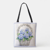 Korb der Blüten Tasche (Rückseite)
