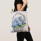 Korb der Blüten Tasche (Von Nahem)