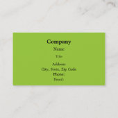 Korb der Ernte des Gartens Visitenkarte (Rückseite)