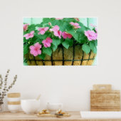 Korb der Impatiens Poster (Küche)