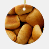 Korb des Abendessens Rolls Keramikornament (Vorne)