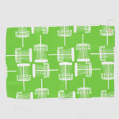 Korb des Green Day-Glühentuches vier Golfhandtuch (Horizontal)