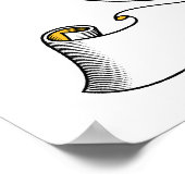 Korb Familienwappen Poster (Ecke)