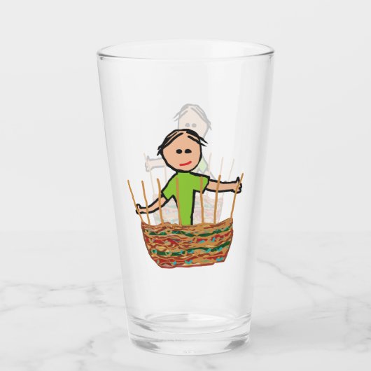 Korb Flechten Glas (Vorderseite)