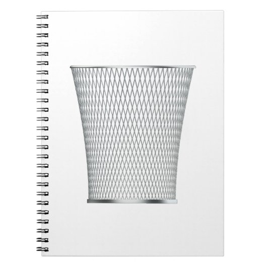 Korb für Metallabfälle Notizblock (Vorderseite)