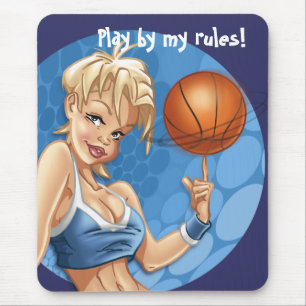 Korb Gir Button-oben Mousepad