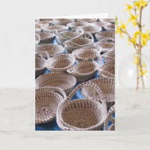 Korb-Karte Charleston Sc Sweetgrass Karte (Gelbe Blume)