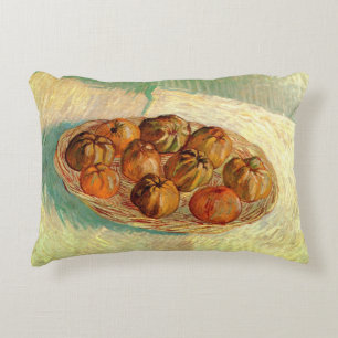 Korb mit Äpfeln an Pissarro von Vincent van Gogh Dekokissen