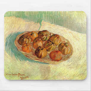 Korb mit Äpfeln an Pissarro von Vincent van Gogh Mousepad