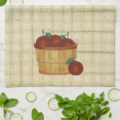 Korb mit Äpfeln Küchentuch (Gefaltet)