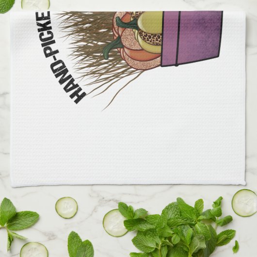 Korb mit drei Pumpen Geschirrtuch (Gefaltet)