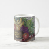 Korb mit Früchten Kaffeetasse (VorderseiteRechts)