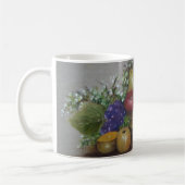 Korb mit Früchten Kaffeetasse (Links)