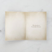 Korb mit Schmetterling-Beileid Karte (Innenseite)