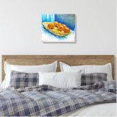 Korb mit Six Orangen Van Gogh Fine Art Leinwanddruck (Insitu (Schlafzimmer))