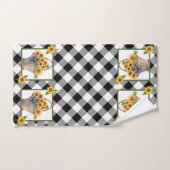 Korb mit Sonnenblumen Badehandtuch Set (Handtuch)
