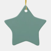 Korb mit Strickzeug Keramik Ornament (Hinten)