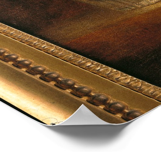 Korb mit Wilden Erdbeeren, c.1761 Poster (Ecke)