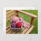 Korb Postkarte (Vorne/Hinten)