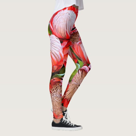 Korb südafrikanischer Proteas Leggings (Rechts)
