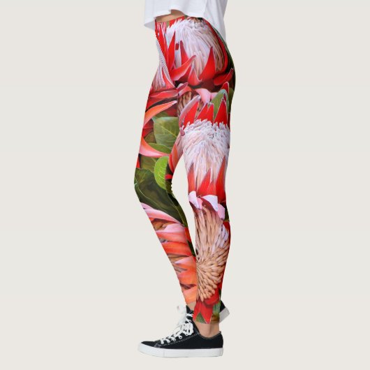 Korb südafrikanischer Proteas Leggings (Links)