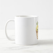 Korb voller Zitronen Kaffeetasse (Links)