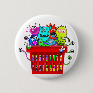 Korb von Deplorables, entzückendes bedauernswertes Button