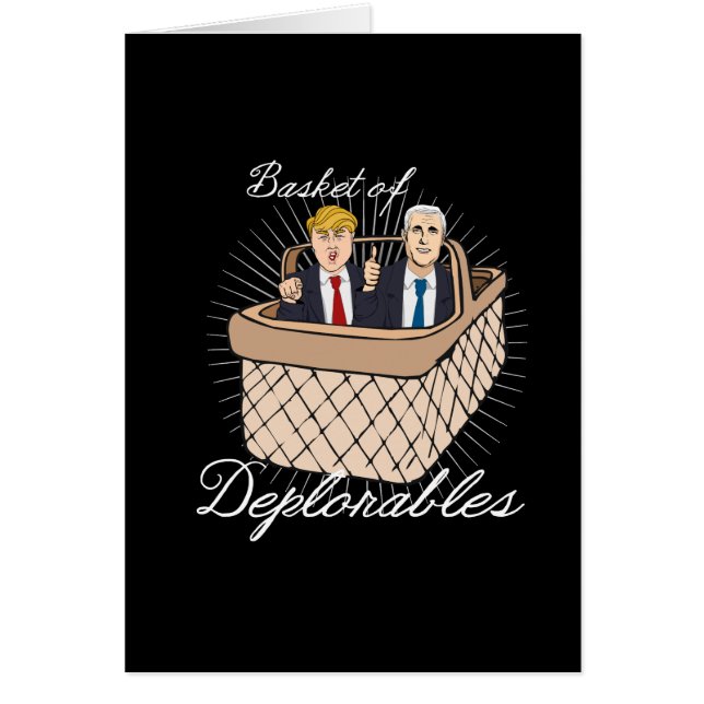 Korb von Deplorables - Trumpf-Pennys -- (Vorne)