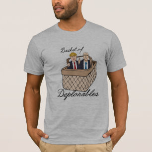 Korb von Deplorables - Trumpf-Pennys -- T-Shirt