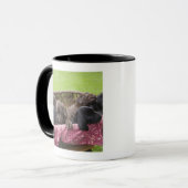 Korb von labrador retriever-Welpen Tasse (Vorderseite Links)