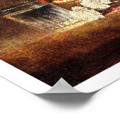 Korb von Wilden Erdbeeren von Jean Simeon Chardin Poster (Ecke)