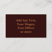 Korb-Weber tun es mit Faser - Korb-Weber Visitenkarte (Rückseite)