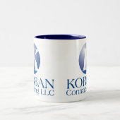KORBAN CONTRACTING LLC ZWEIFARBIGE TASSE (Mittel)