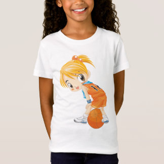 Korbballmädchen T-Shirt