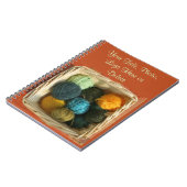 Körbchen aus dem GarnNotebook Notizblock (Linke Seite)