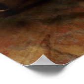Körbchen aus Stoff und Garn Poster (Ecke)