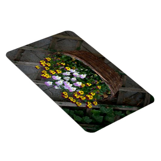 Körbchen mit Violas Magnet (Rechte Seite)
