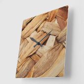 Korbdecke mit Acrylmauer Quadratische Wanduhr (Winkel)