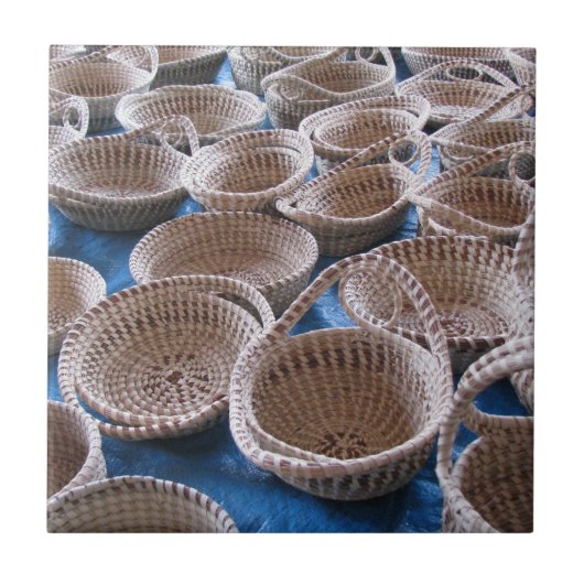 Körbe Charleston Sc Sweetgrass Fliese (Vorderseite)