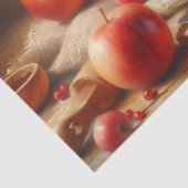 Körbe für Äpfel, die noch lebenserhaltend gemalt w Seidenpapier (Detail)