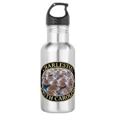 Körbe für Süßigkeiten am Markt in Charleston, SC Edelstahlflasche (Vorderseite)