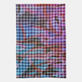 Körbe in dunkelrosa, lila, lila Tönen Geschirrtuch (Vertikal)