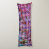 Körbe in dunkelrosa, lila, lila Tönen Seitenschläferkissen (Rückseite (Vertikal))